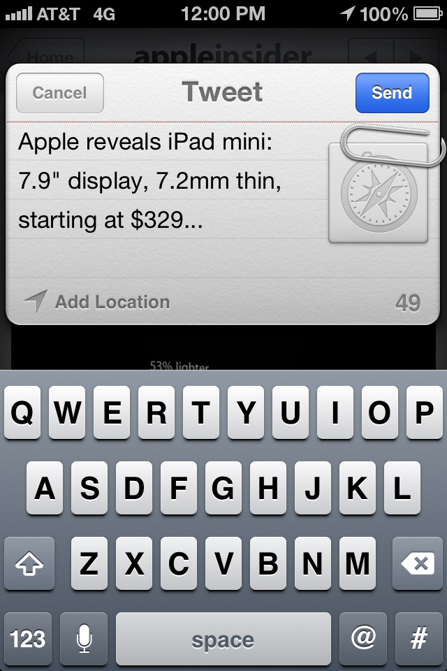 iPhone Screenshot 1